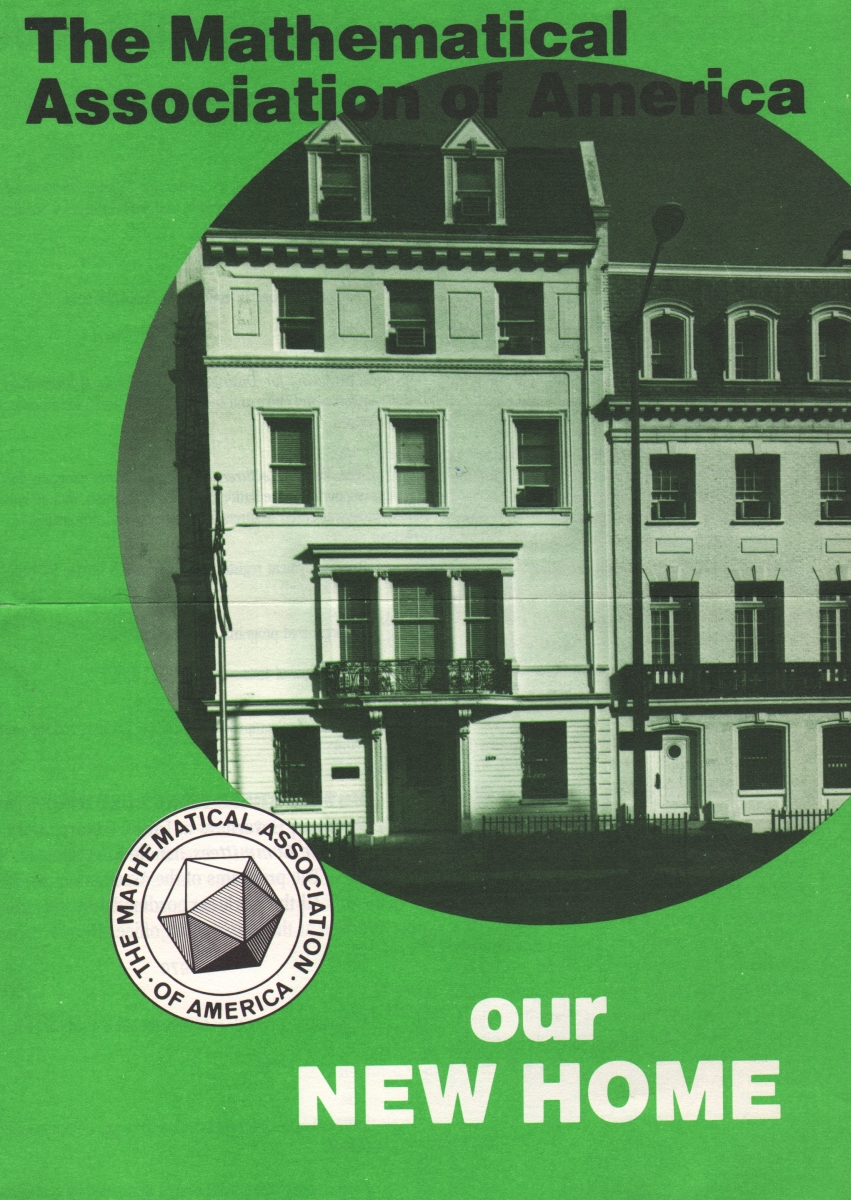 Brochure describing MAA and its then-new headquarters, circa 1970.