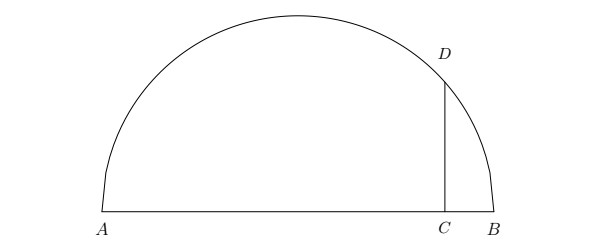 Geometric diagram of an optimization problem posed by Fermat