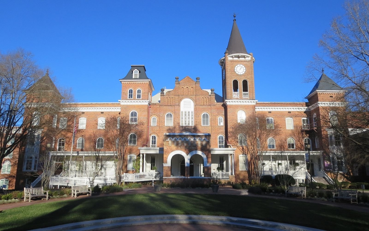 Main Building at Converse College, Spartanburg SC