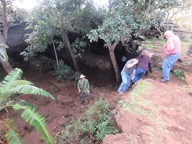 Cave of the Virgin on Rapa Nui.