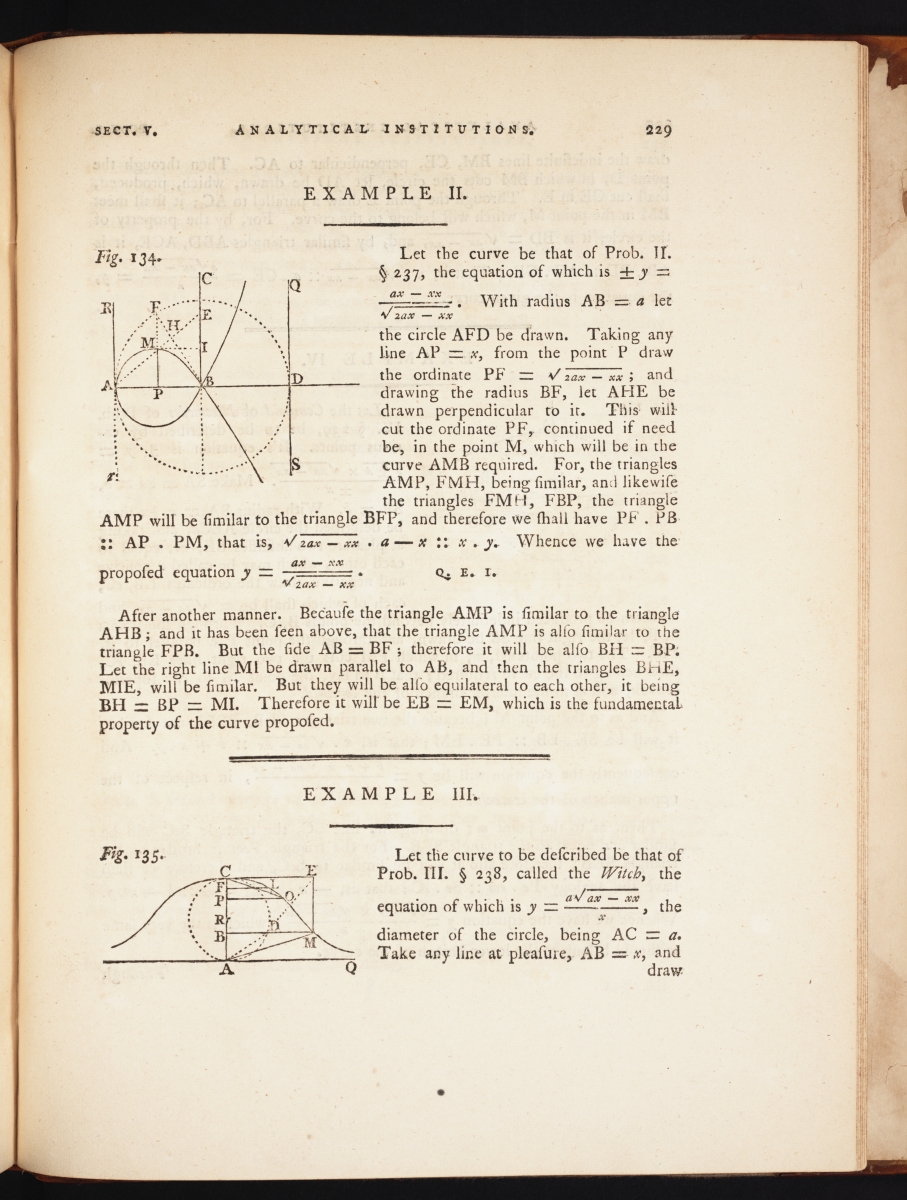 Page 229 of English translation of Agnesi's Instituzioni Analitiche.