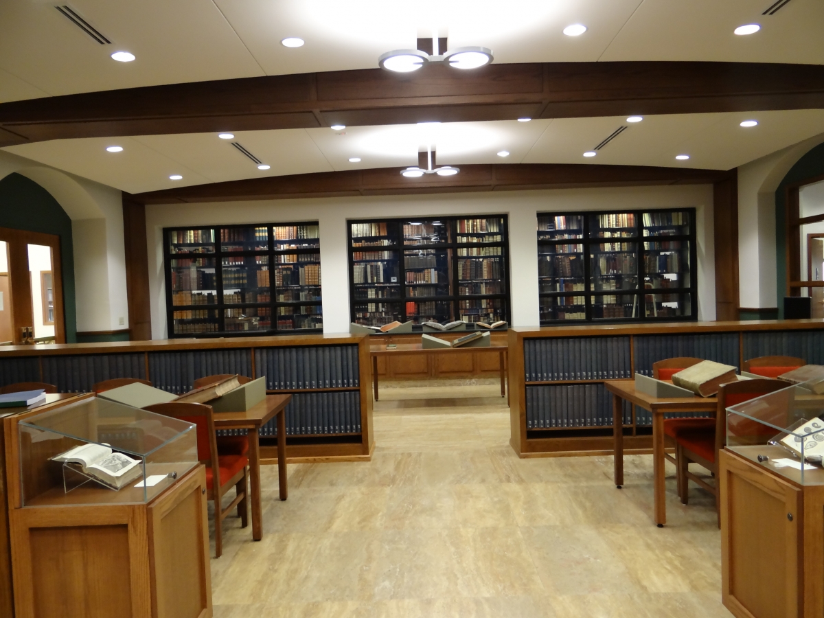 Linda Hall Library Rare Book Reading Room