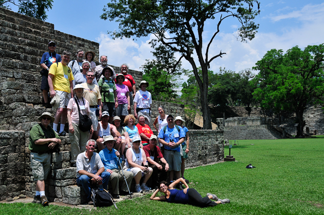 Participants in a 2011 MAA Study Trip to Central America.