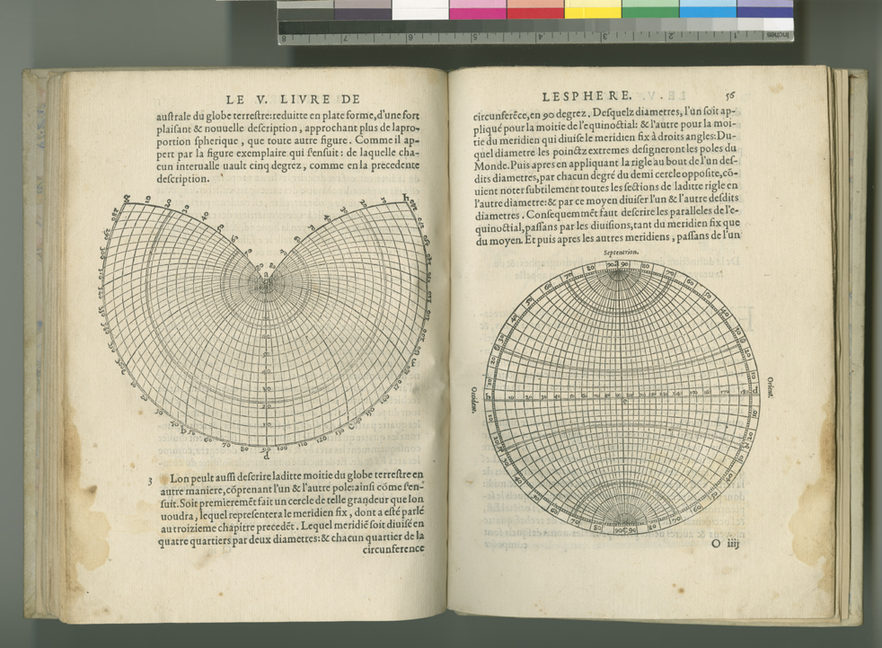 Fine's projection of the sphere