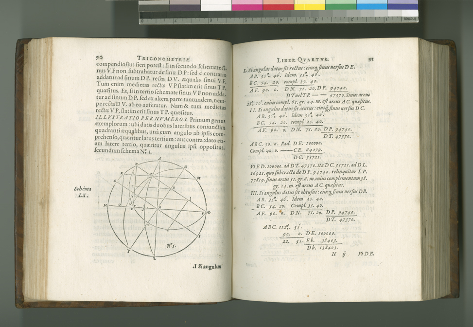 From Pitiscus's Trigonometry