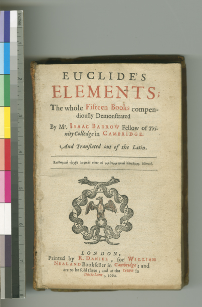 Barrow Euclid Title Page