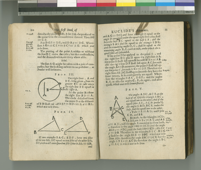 Barrow Euclid propositions