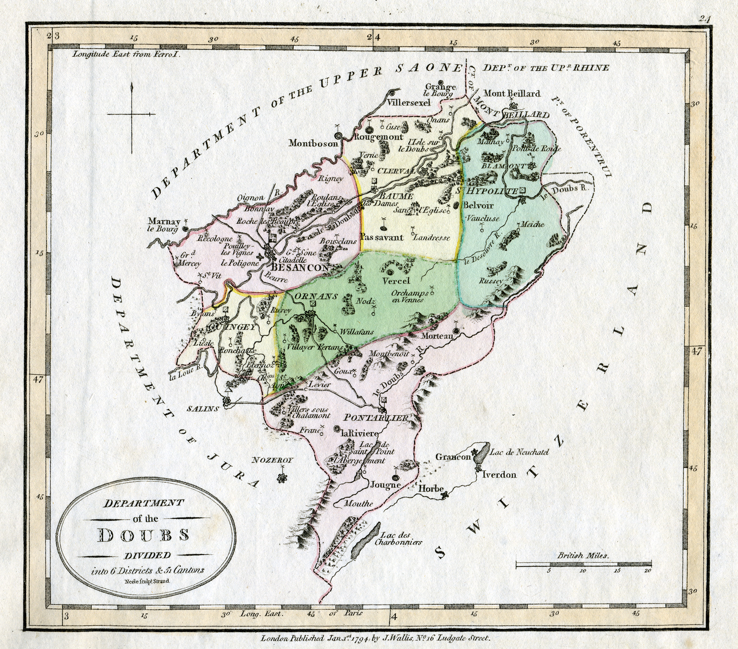 Map of Doubs