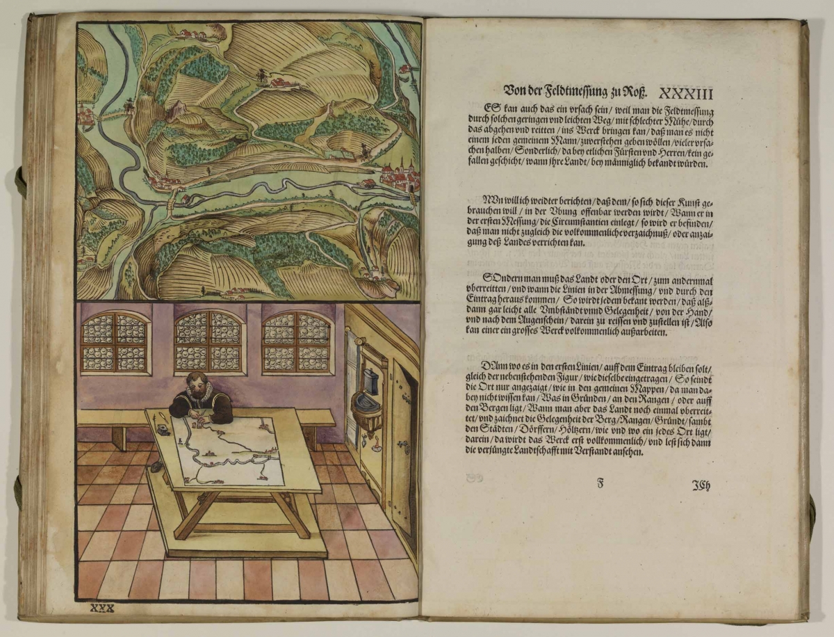 Folio 33 from 1598 Methodvs Geometrica by Paul Pfinzing.