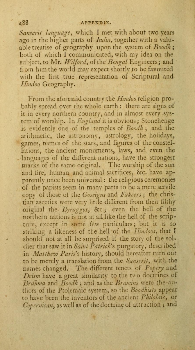 Second page of "A Proof that the Hindoos Had the Binomial Theorem."