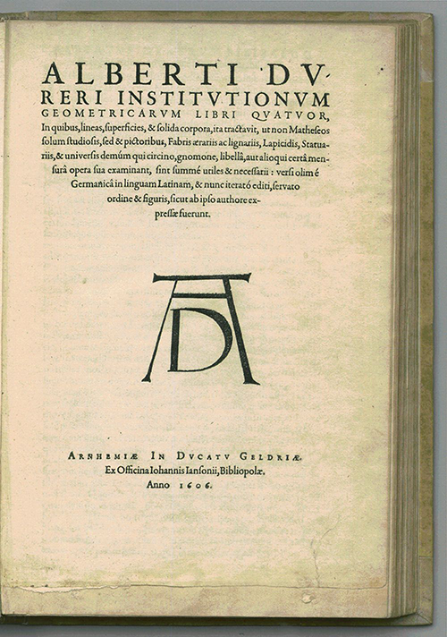 Mathematical Treasure: Albrecht Durer on Geometry | Mathematical ...