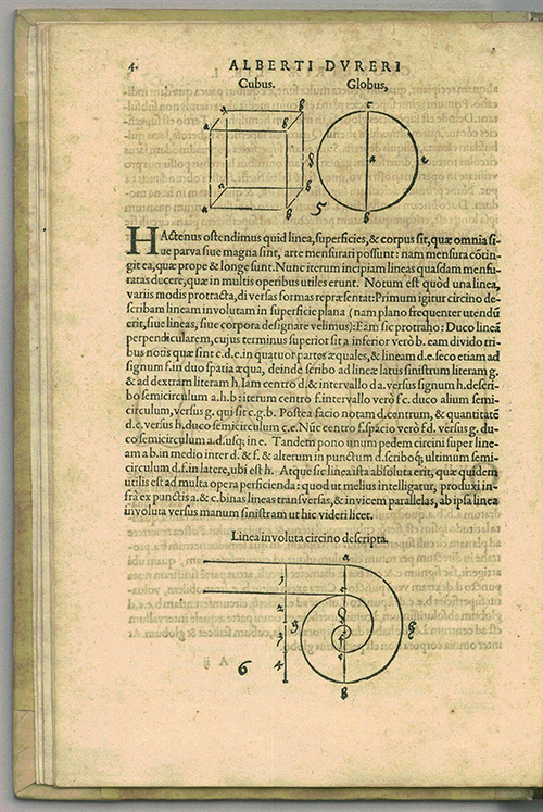 Mathematical Treasure: Albrecht Durer on Geometry | Mathematical ...