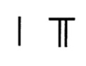 Leaving space to denote zero.